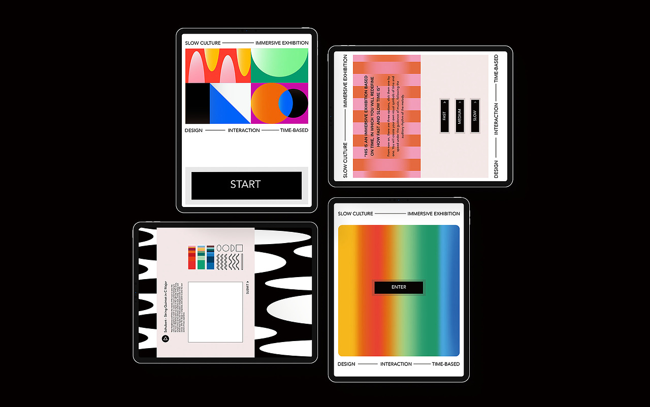 艺术展览视觉设计-慢文化 Slow Culture 