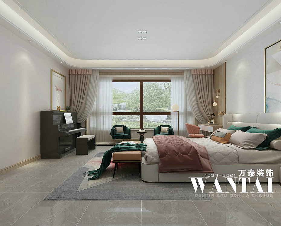 泰安复式装修|三合御都220m²复式新中式风格装修效果图（图ZMjU3NTI0MTE2） - 家装设计 - 站酷设计师万小泰原创素材 - 站酷ZCOOL