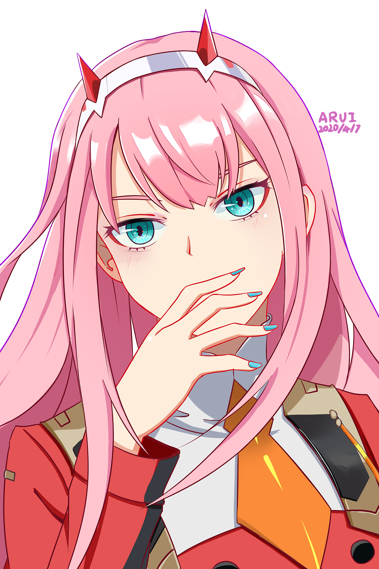 DARLING in the FRANXX（图ZMjA1Mjg3NDk2） - 其他动漫 - 站酷设计师ARUI阿蕊小画手原创素材 - 站酷ZCOOL