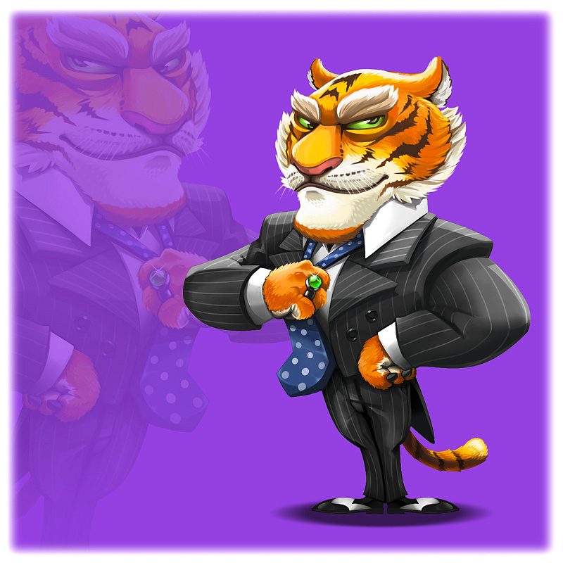 一些动物角色设计练习