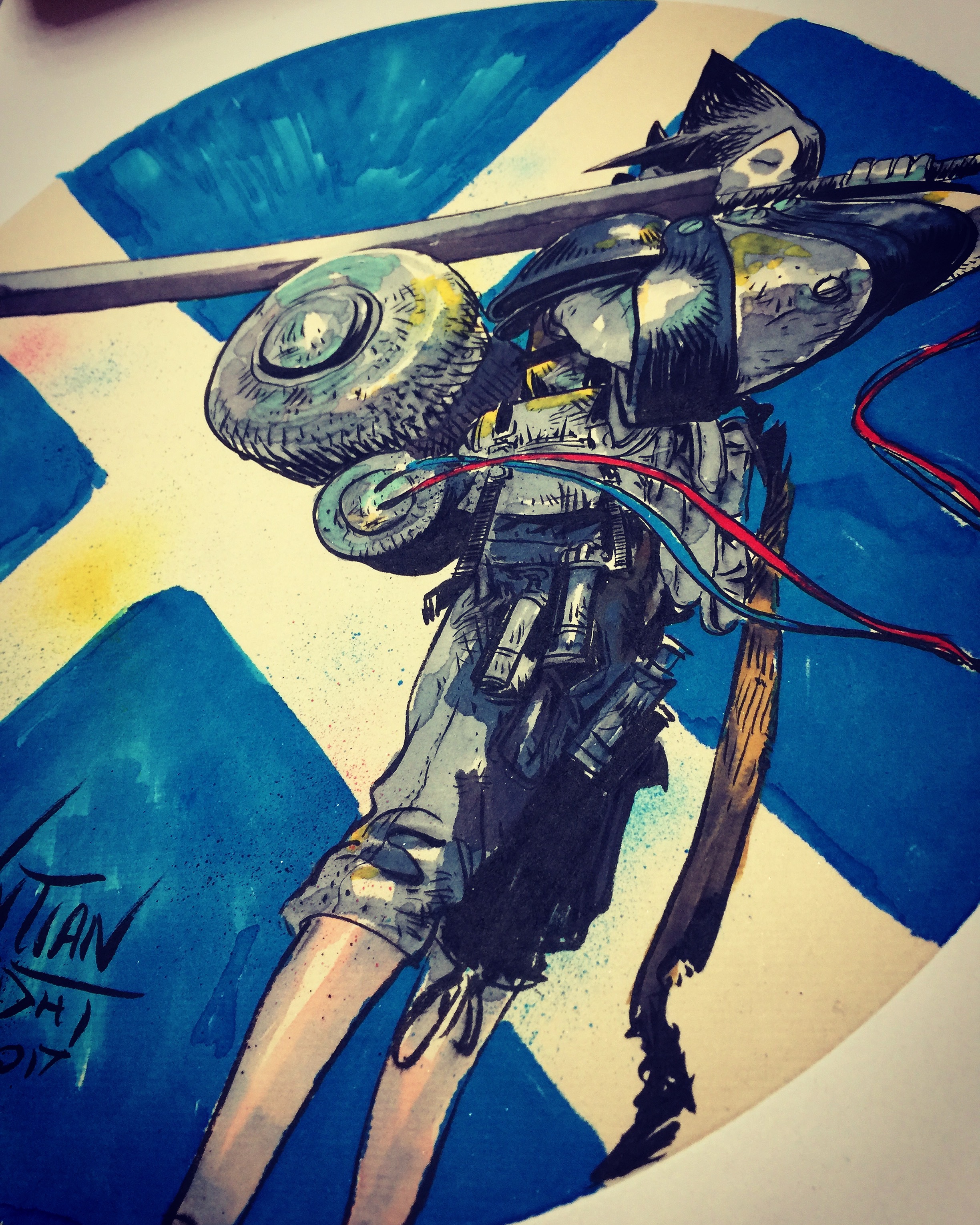 3atoys|插画|新锐潮流插画|雨田三石 - 原创作品 - 站酷 (zcool)