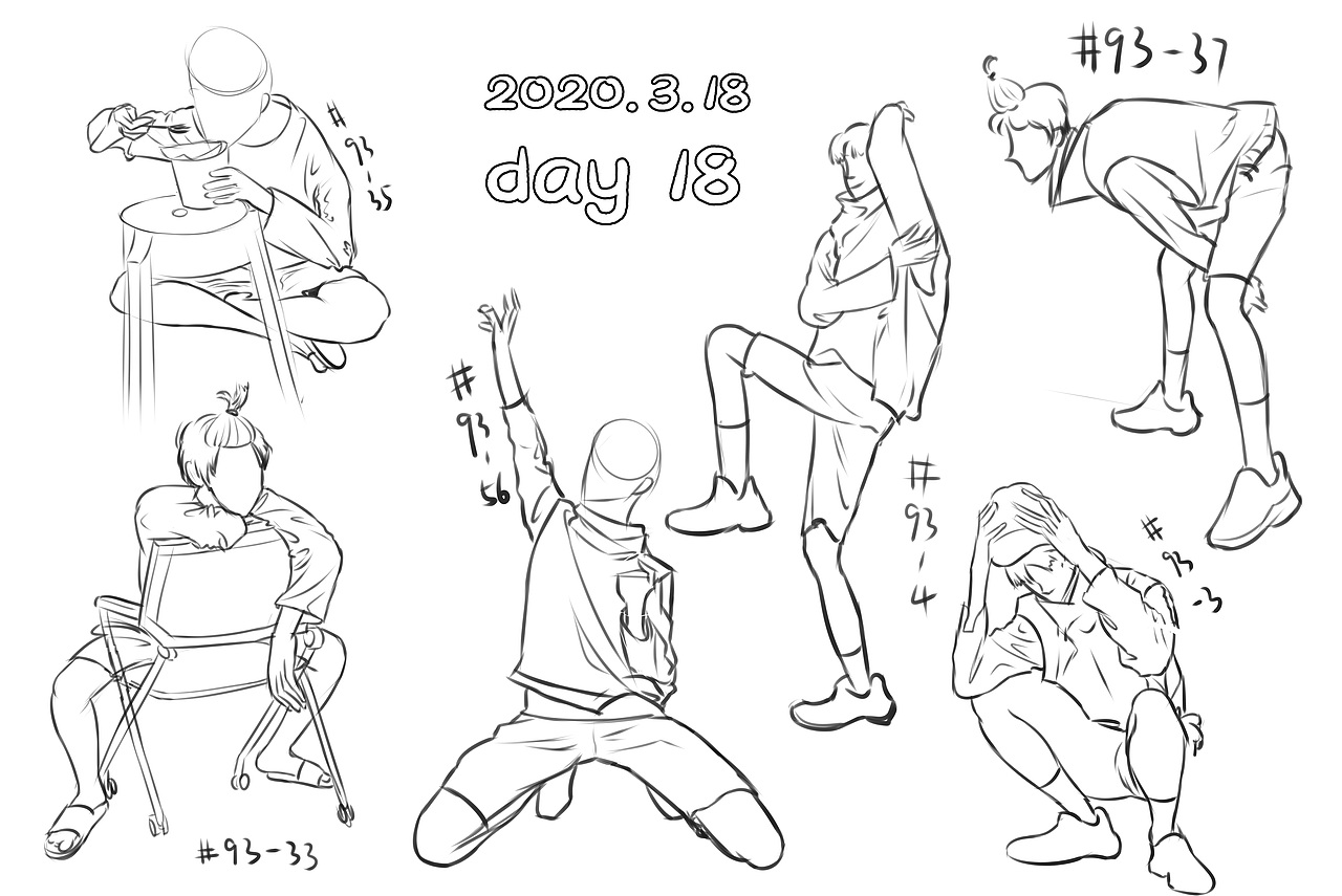 速寫60天挑戰(zhàn)賽day18@速寫班長（圖ZMjkzMjMyNjk2） - 創(chuàng)作習作 - 站酷設計師此女子有毒原創(chuàng)素材 - 站酷ZCOOL