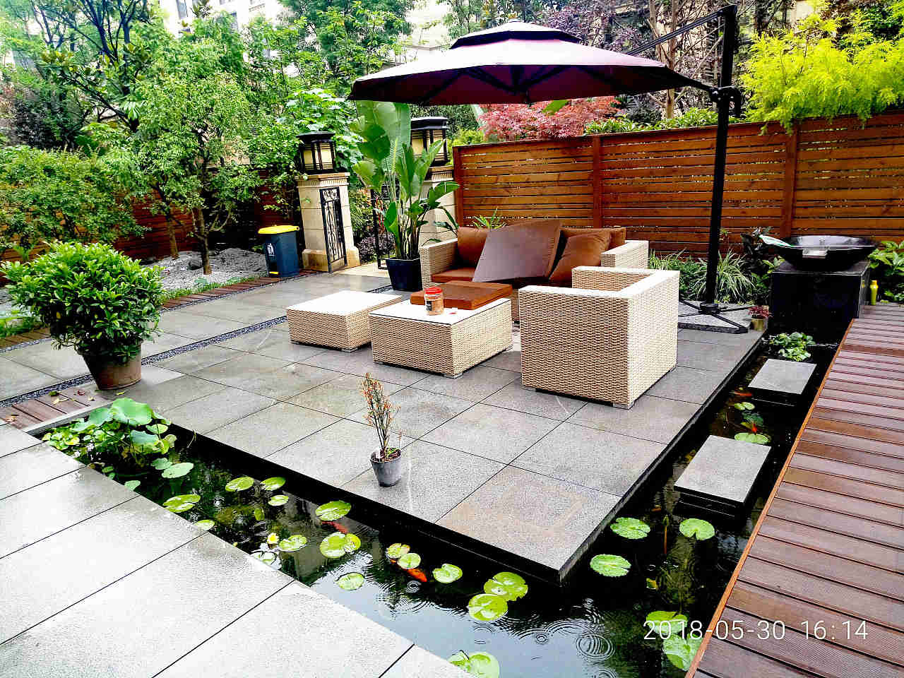 重庆约克郡现代风格花园(已完工)|空间|景观设计|合庭院梦景观 - 原创