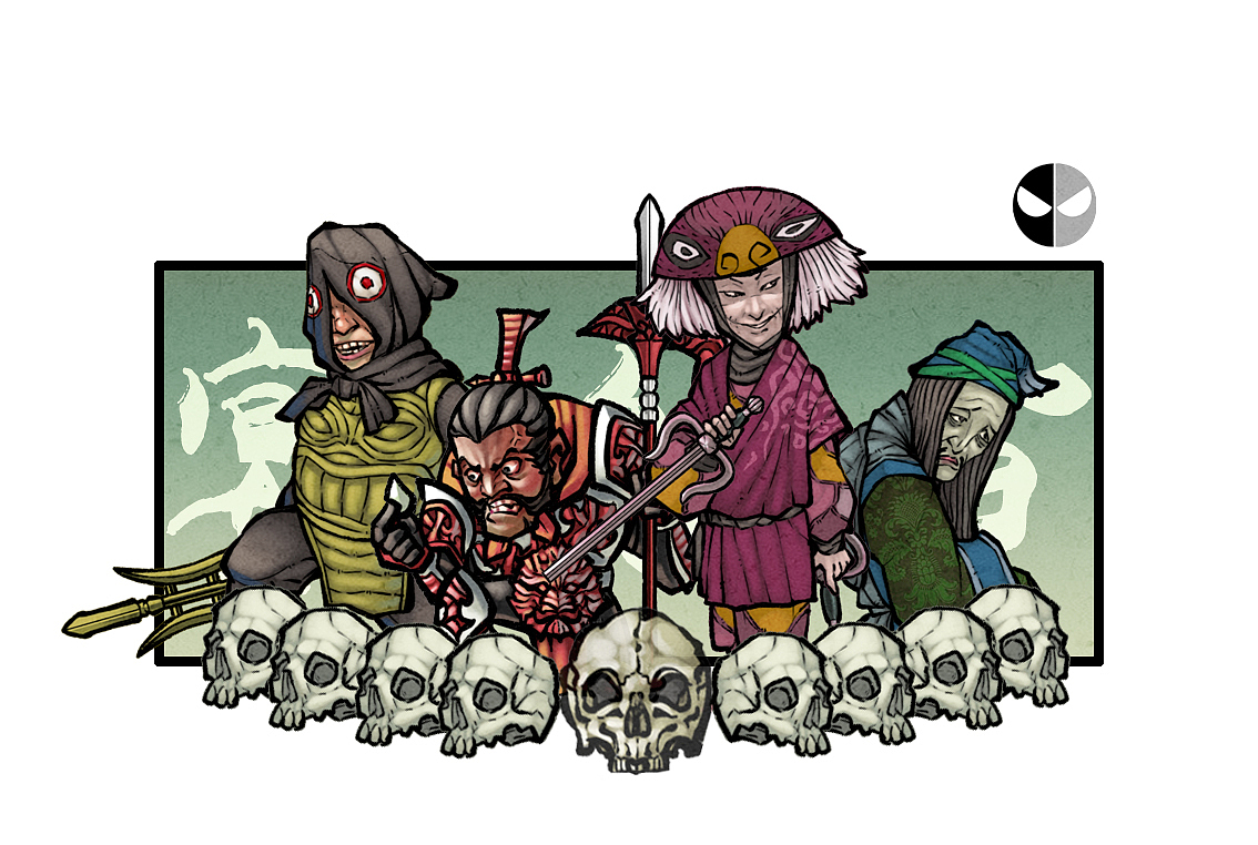 【忠义水浒2】淮西篇（四）百鬼宴（图ZNjU1MDk1NjQ=） - 概念设定 - 站酷设计师我叫于文龙原创素材 - 站酷ZCOOL