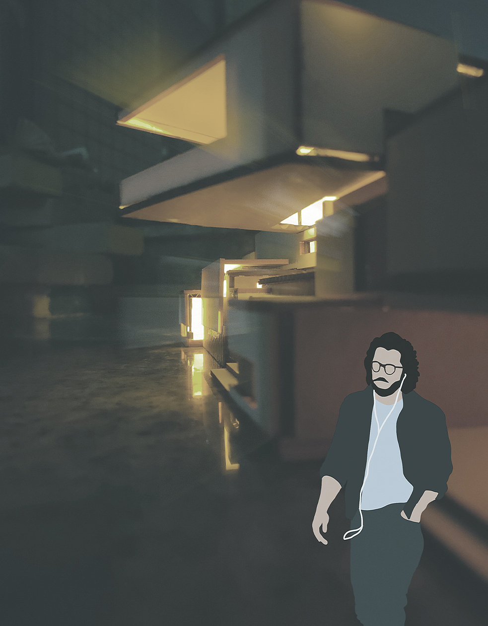 建筑学大三年级民俗博物馆设计（图ZMjgzODExNTk2） - 建筑设计 - 站酷设计师吴琨原创素材 - 站酷ZCOOL