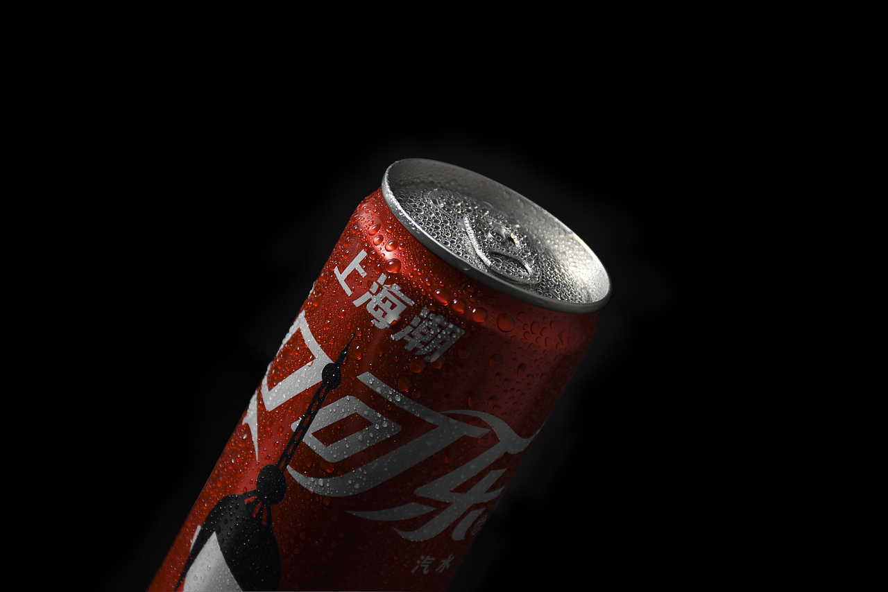 可口可乐产品摄影