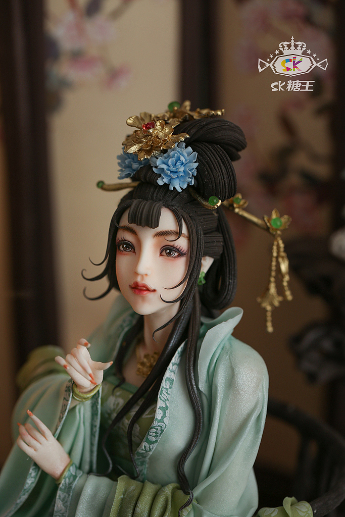 糖王周毅国际金奖蛋糕武则天高清细节图