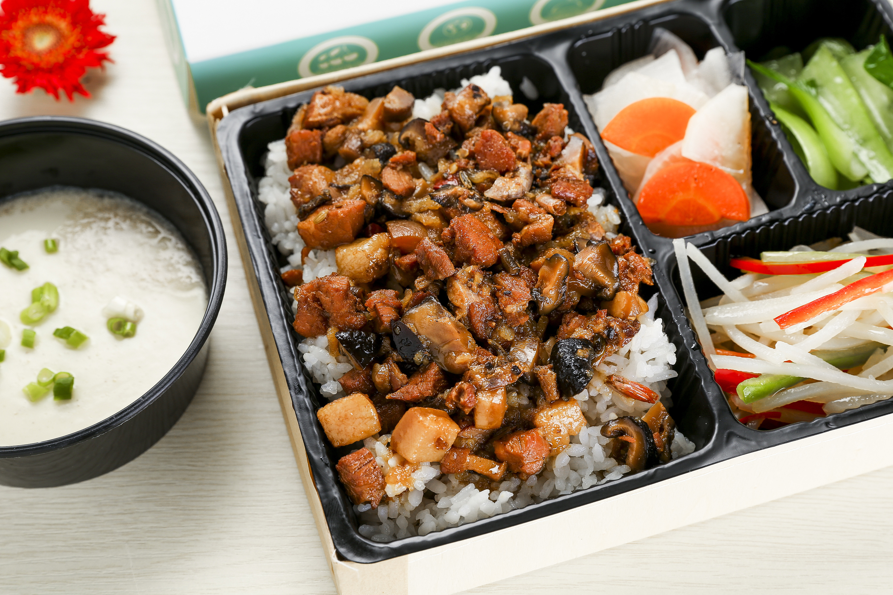 外卖便当美食上门拍摄