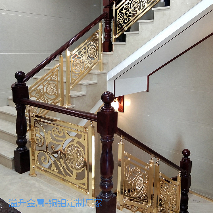铜楼梯扶手高度类型