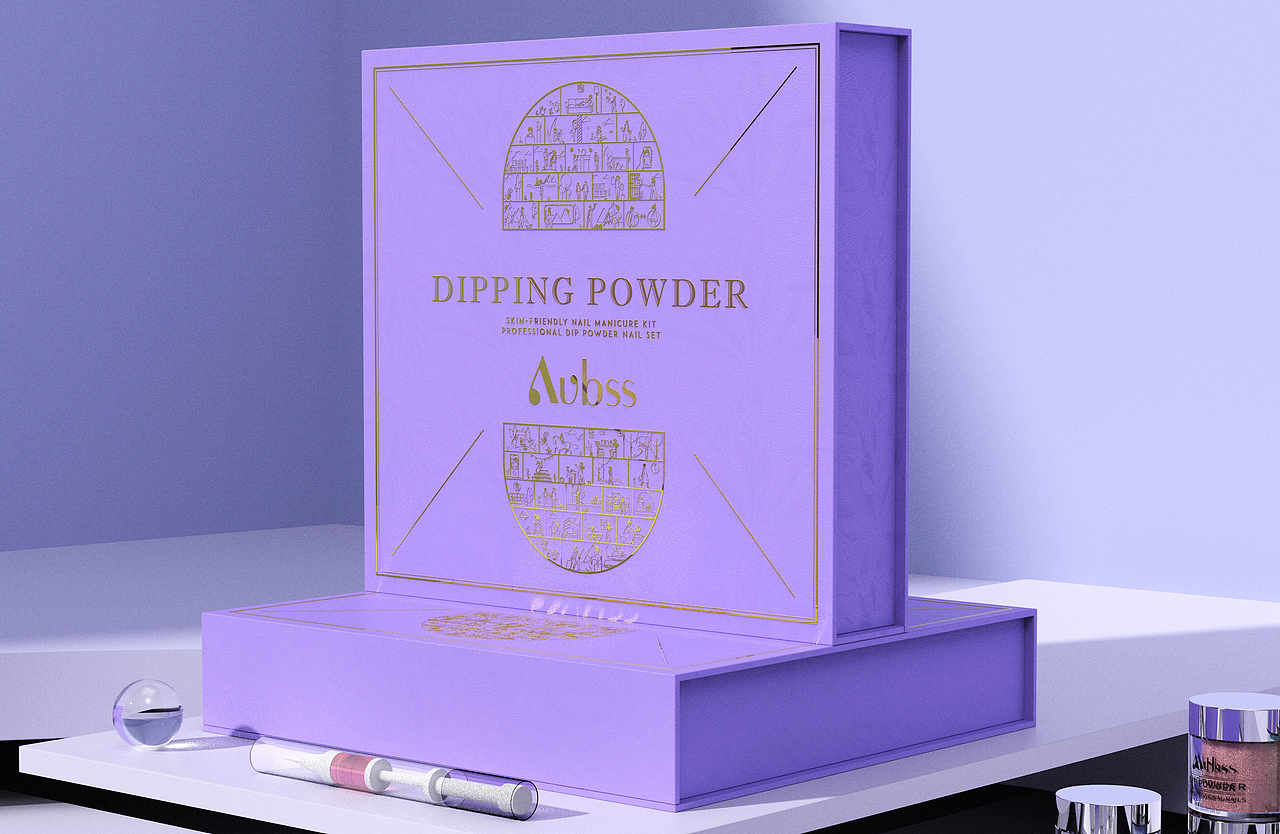 美甲类品牌包装