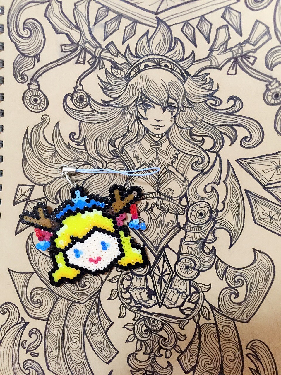 自己练习兼放松时做的一些布袋卡片和笔记本（图ZODA5NTYxNzY=） - 艺术插画 - 站酷设计师starkiller原创素材 - 站酷ZCOOL