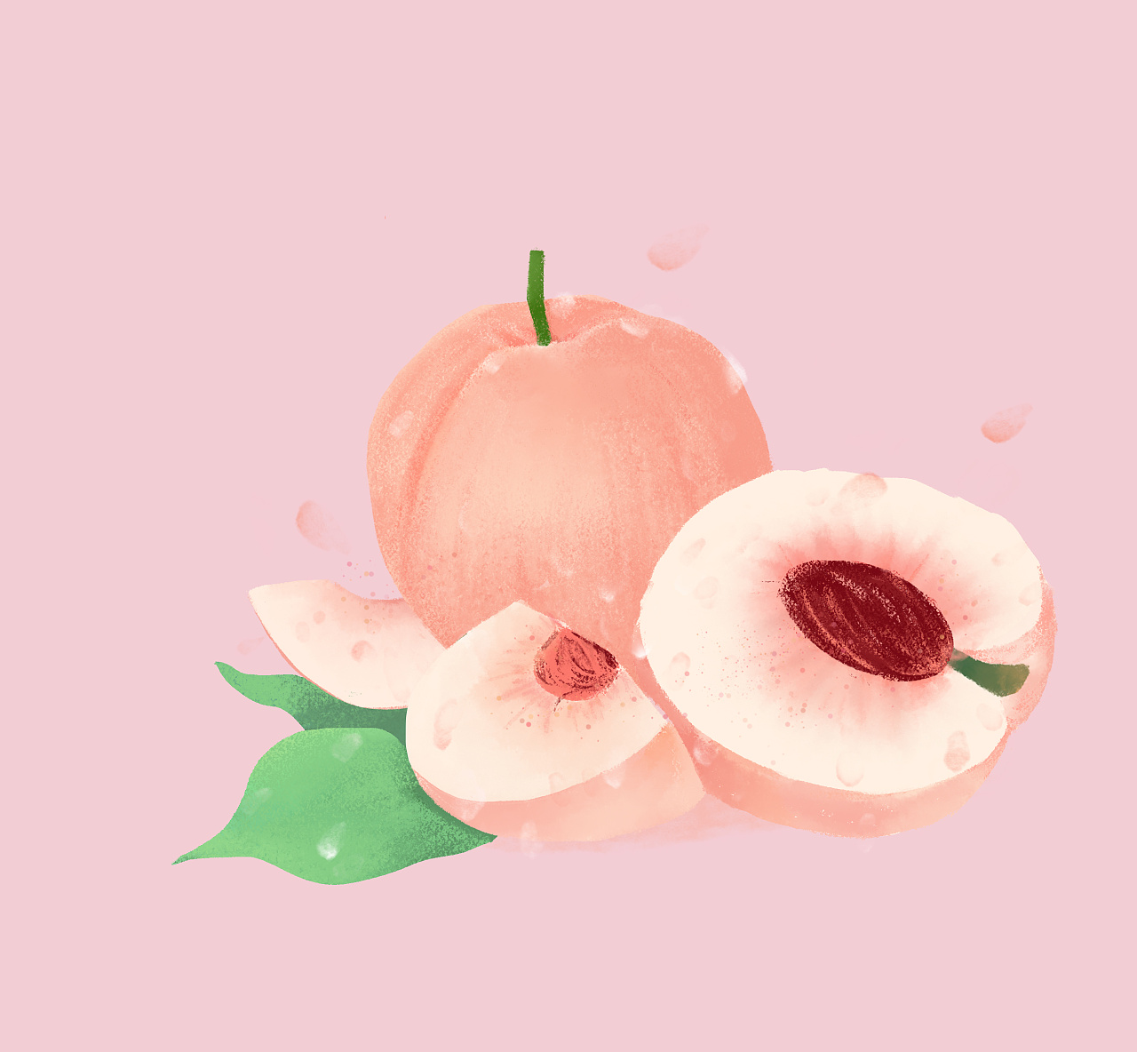 予甜白桃糖包装设计|平面|包装|插画师小柏 - 原创作品 - 站酷 (zcool