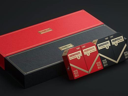 梅花鹿鹿血酒包装设计（个人主页-ZNTU1MDM1NDg=） - 包装 - 站酷设计师排沙原创素材 - 站酷ZCOOL