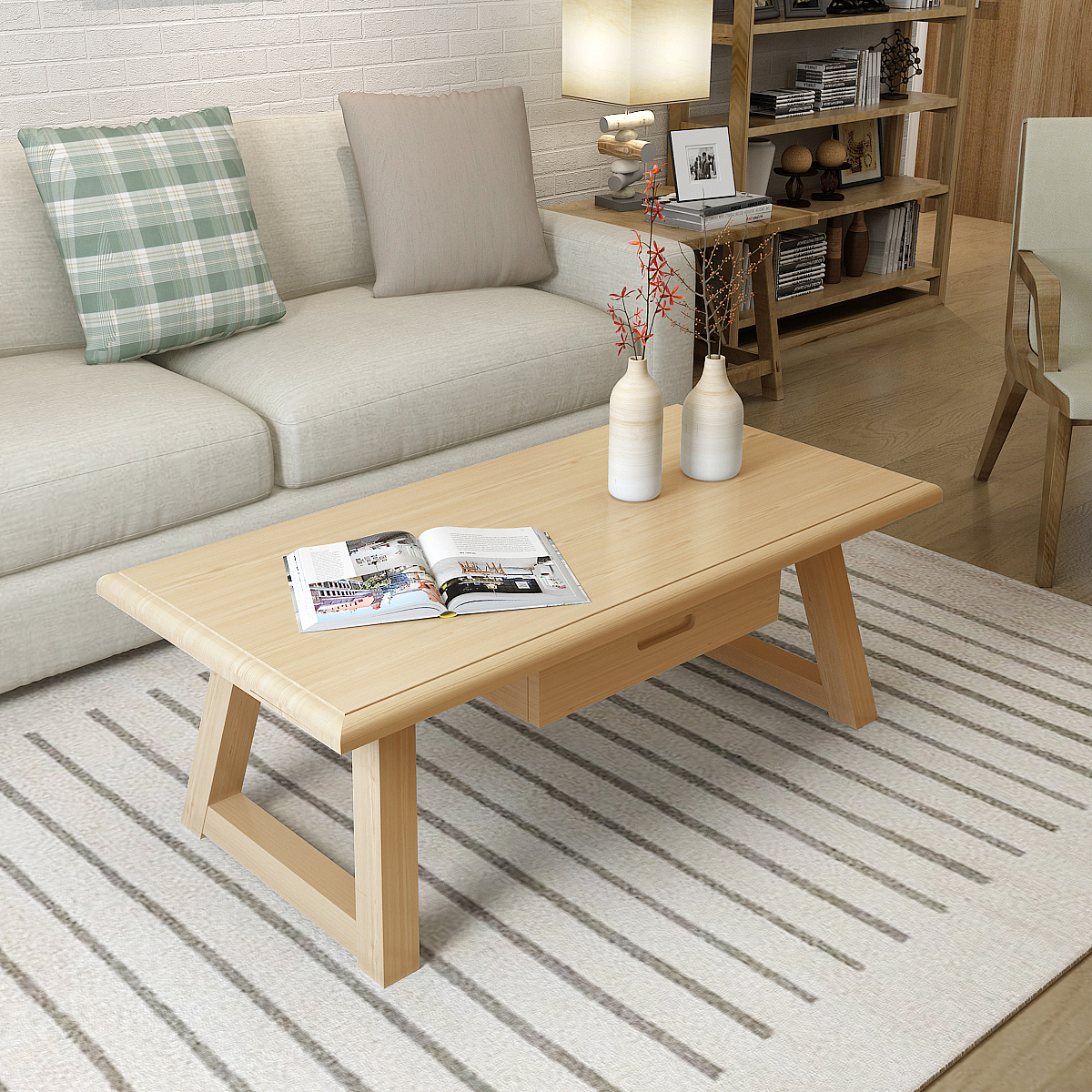 实木茶几电视柜（图ZMTEzNzQ5Njg0） - 生活用品 - 站酷设计师菜鸟刷子原创素材 - 站酷ZCOOL