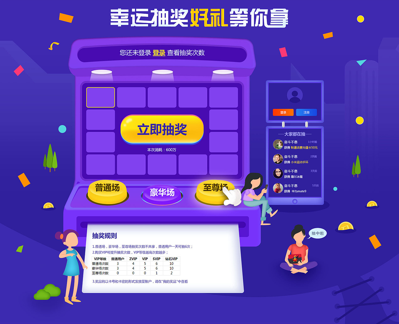 抽奖活动页（图ZMTk4Nzg3MjE2） - 运营设计 - 站酷设计师绿野果子酱君原创素材 - 站酷ZCOOL