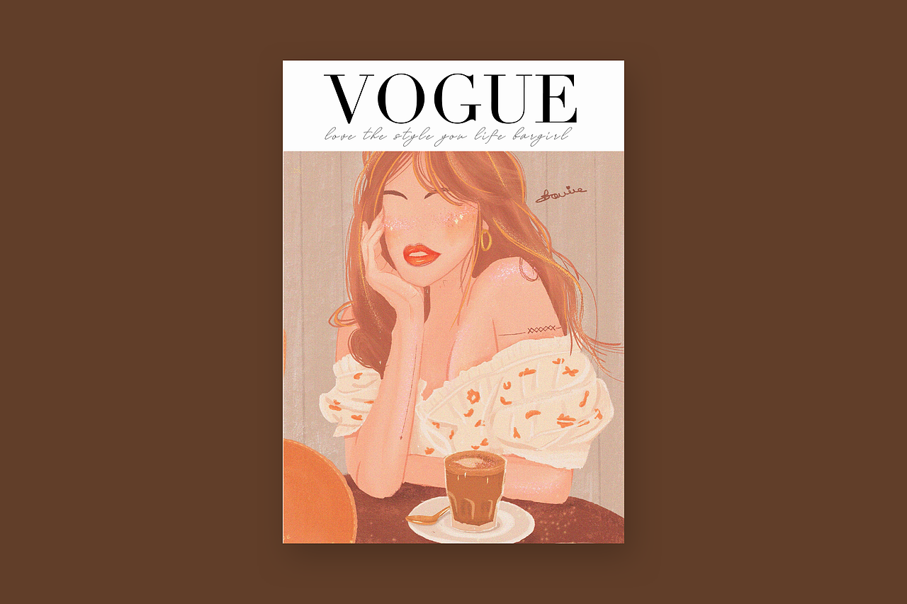 原创插画|时尚girls