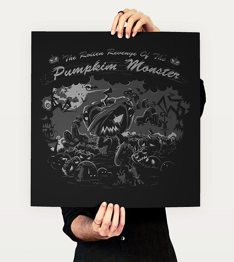 Pumpkin Monster（图ZMTIzMzk1NjQ=） - 概念设定 - 站酷设计师Felix_1063原创素材 - 站酷ZCOOL