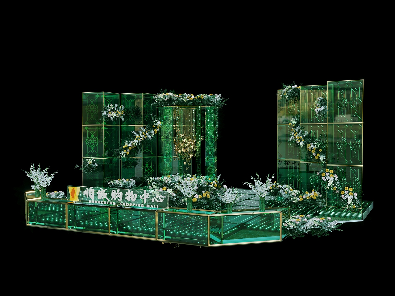 花艺美陈（图ZMjY4OTkxMDAw） - 展陈设计 - 站酷设计师彩虹柠檬蜜原创素材 - 站酷ZCOOL