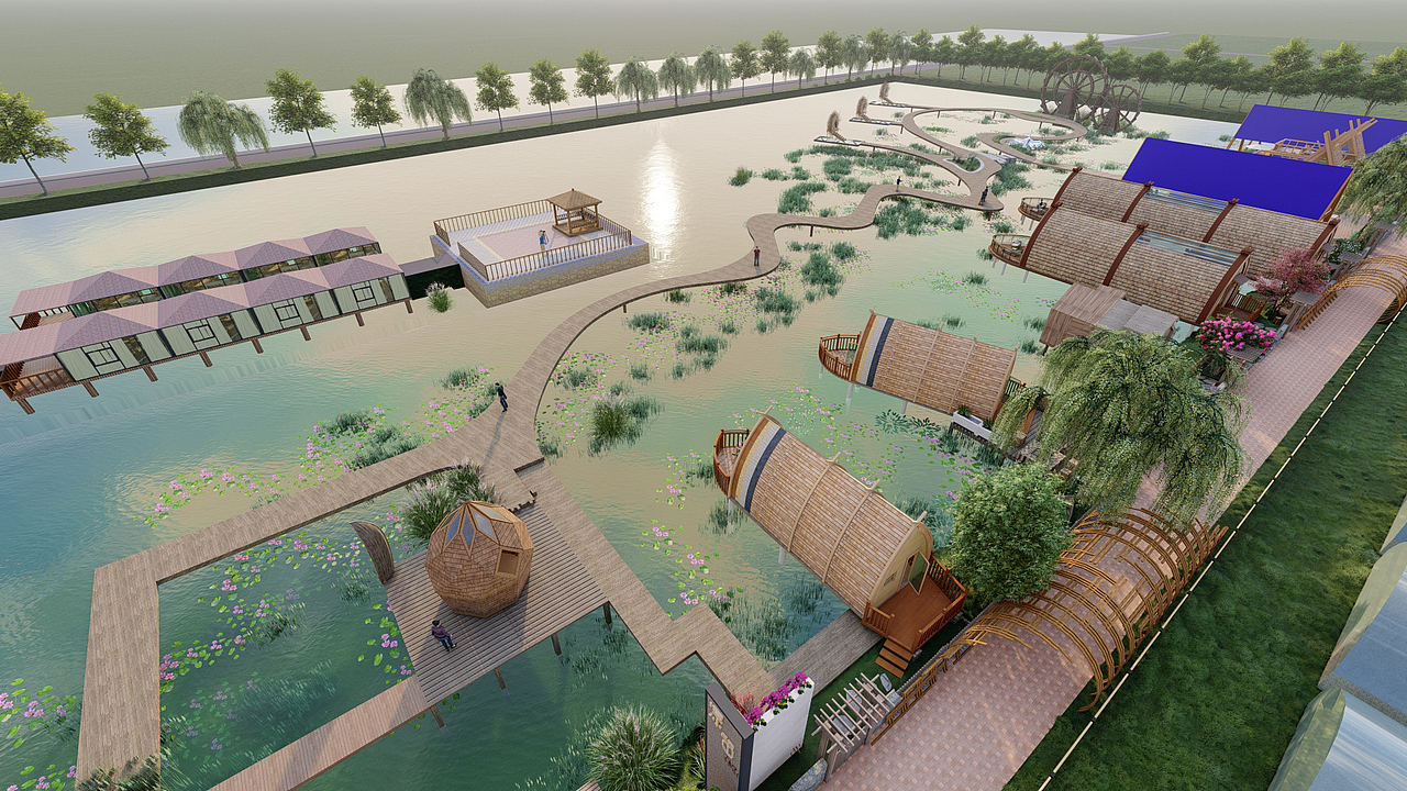 民宿——湿地——2020