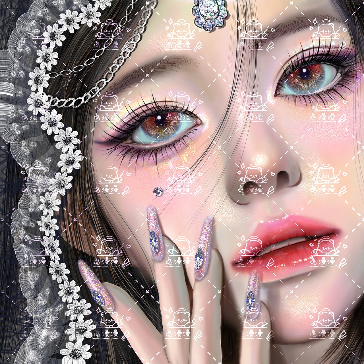 半厚涂头像（图ZMzczNDA1MDIw） - 艺术插画 - 站酷设计师Z66874852原创素材 - 站酷ZCOOL