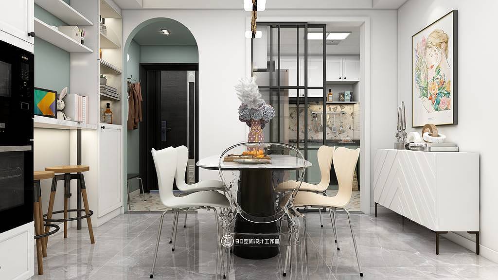 90空间设计《匆匆那年》清新-103平方3房2厅1卫