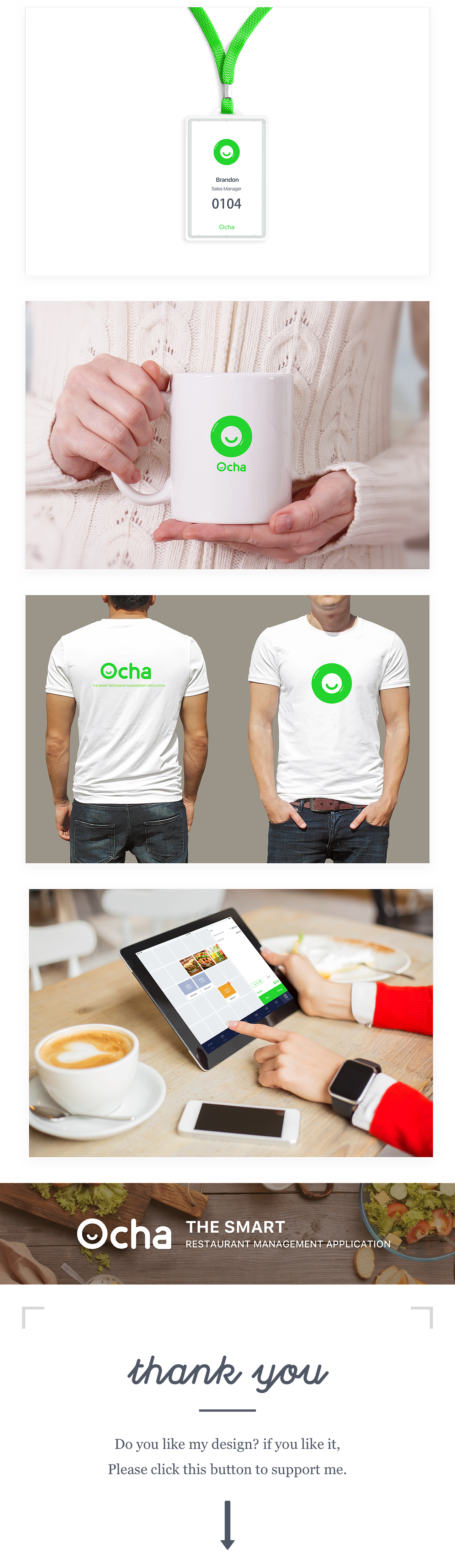 Ocha Logo Design - The Smart Restaurant Management（图ZODA3MjU2MDQ=） - 品牌 - 站酷设计师磷风社原创素材 - 站酷ZCOOL