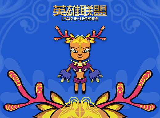 约德尔人 栖鹿（个人主页-ZNDYyNDczNjg=） - IP形象 - 站酷设计师Dino烤鱼原创素材 - 站酷ZCOOL