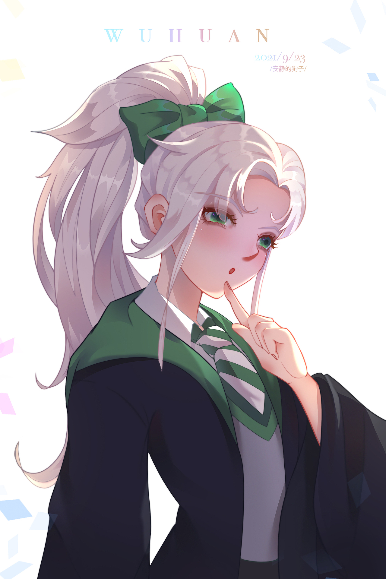 斯莱特林 蛇院女孩（图ZMjczNTEyMDg0） - 创作习作 - 站酷设计师安静的狗子原创素材 - 站酷ZCOOL