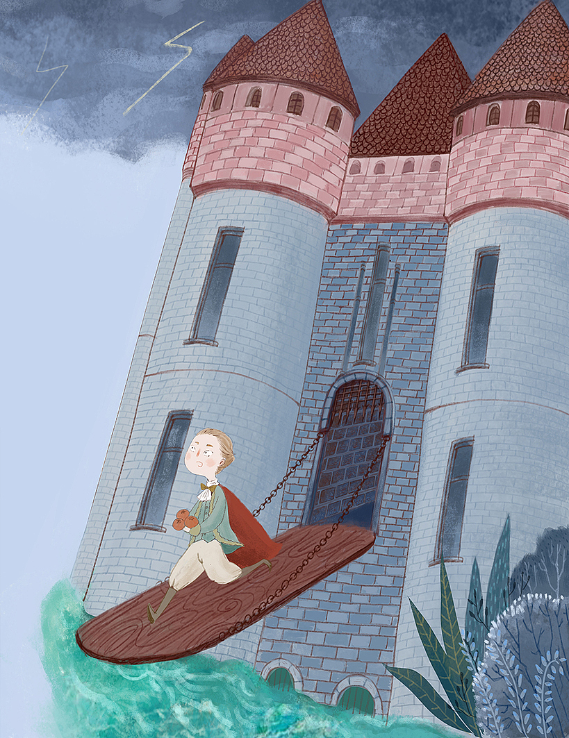 绘本《魔法金丝雀》（上）（图ZMTA4NzEyNjE2） - 商业插画 - 站酷设计师淡秋石原创素材 - 站酷ZCOOL