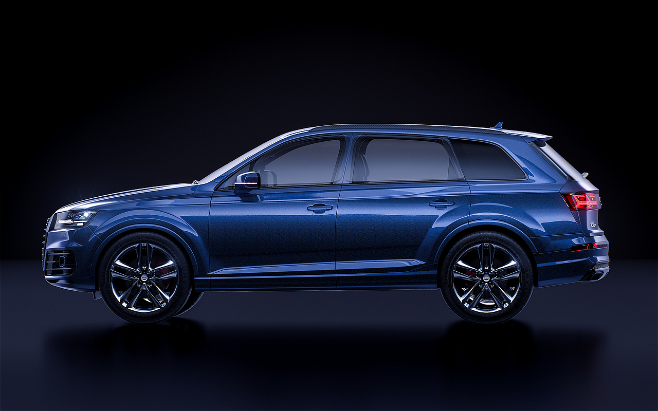 奧迪Q7可视化渲染——测试