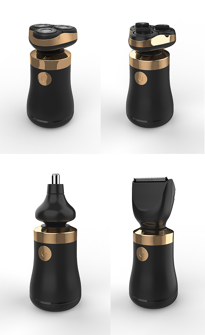 多功能剃须刀建模