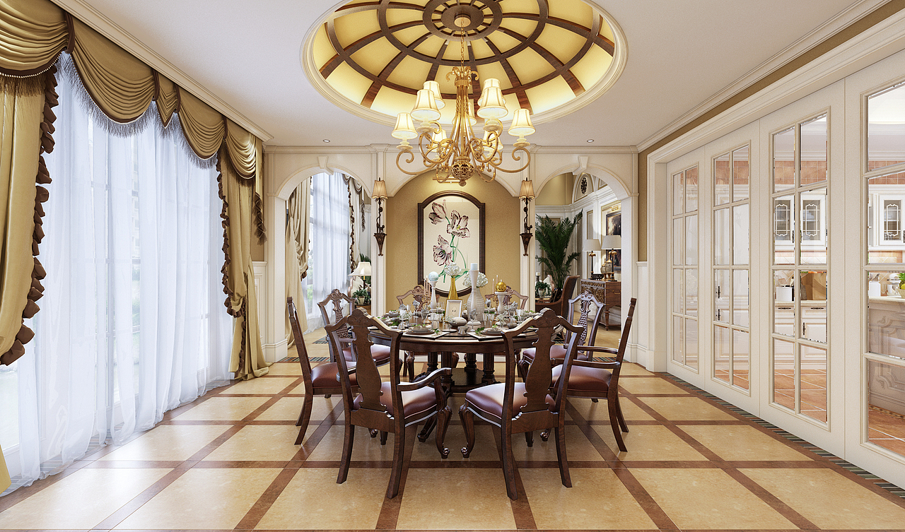 碧桂园别墅商业效果图