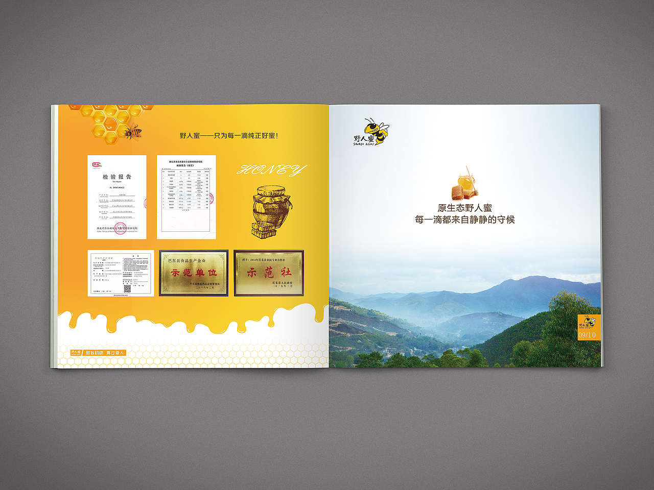 蜂蜜画册（图ZMTAwNjM2OTYw） - 书籍/画册 - 站酷设计师檀小豆原创素材 - 站酷ZCOOL