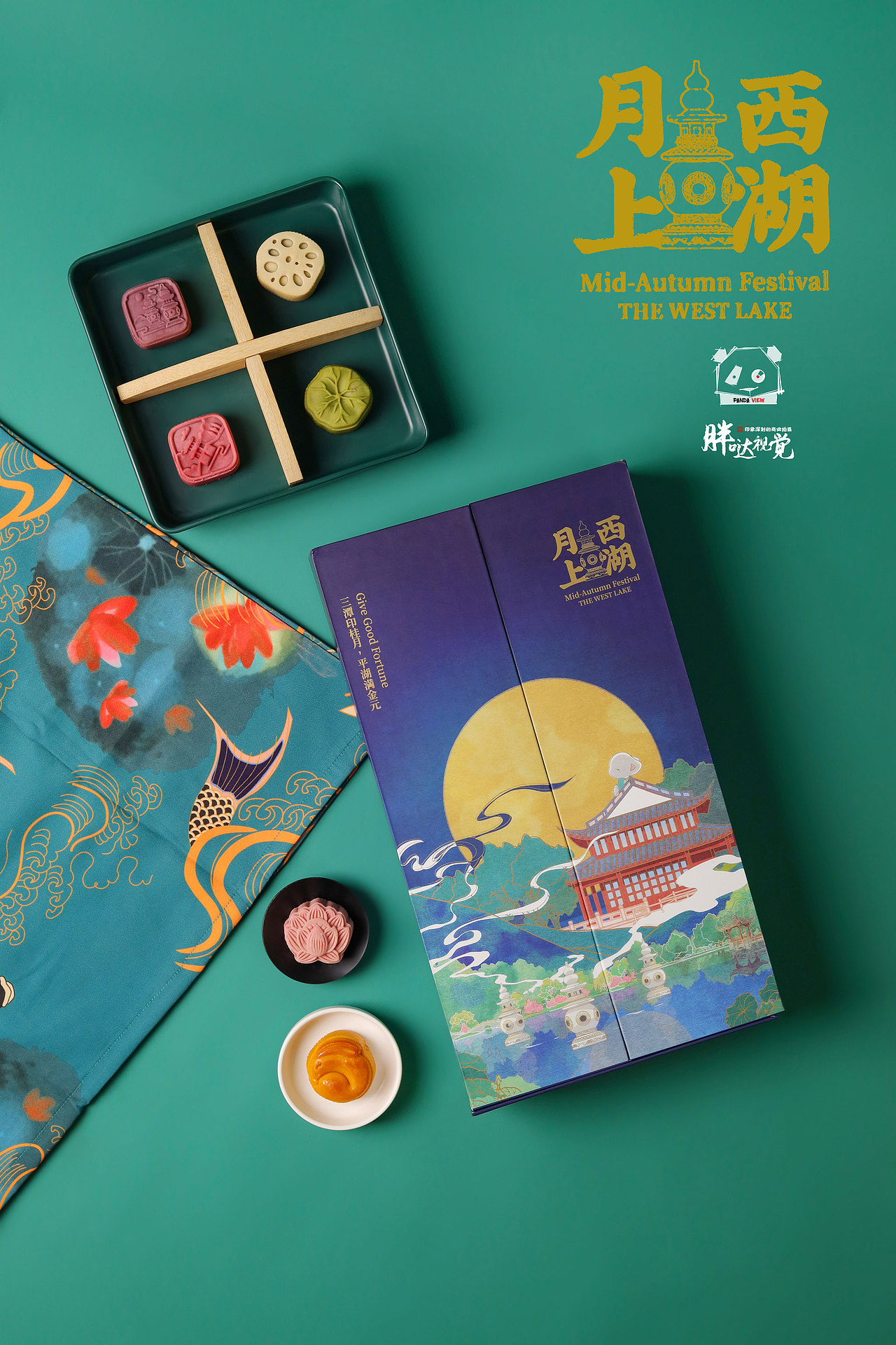 国潮月饼人物部分拍摄