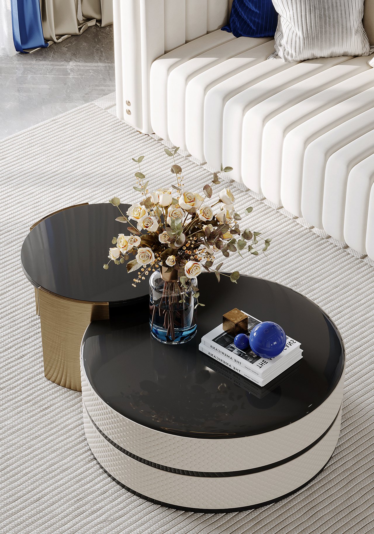 奶油系简欧客餐厅（图ZMjkyOTg0NTg4） - 家装设计 - 站酷设计师ZX绽璇原创素材 - 站酷ZCOOL