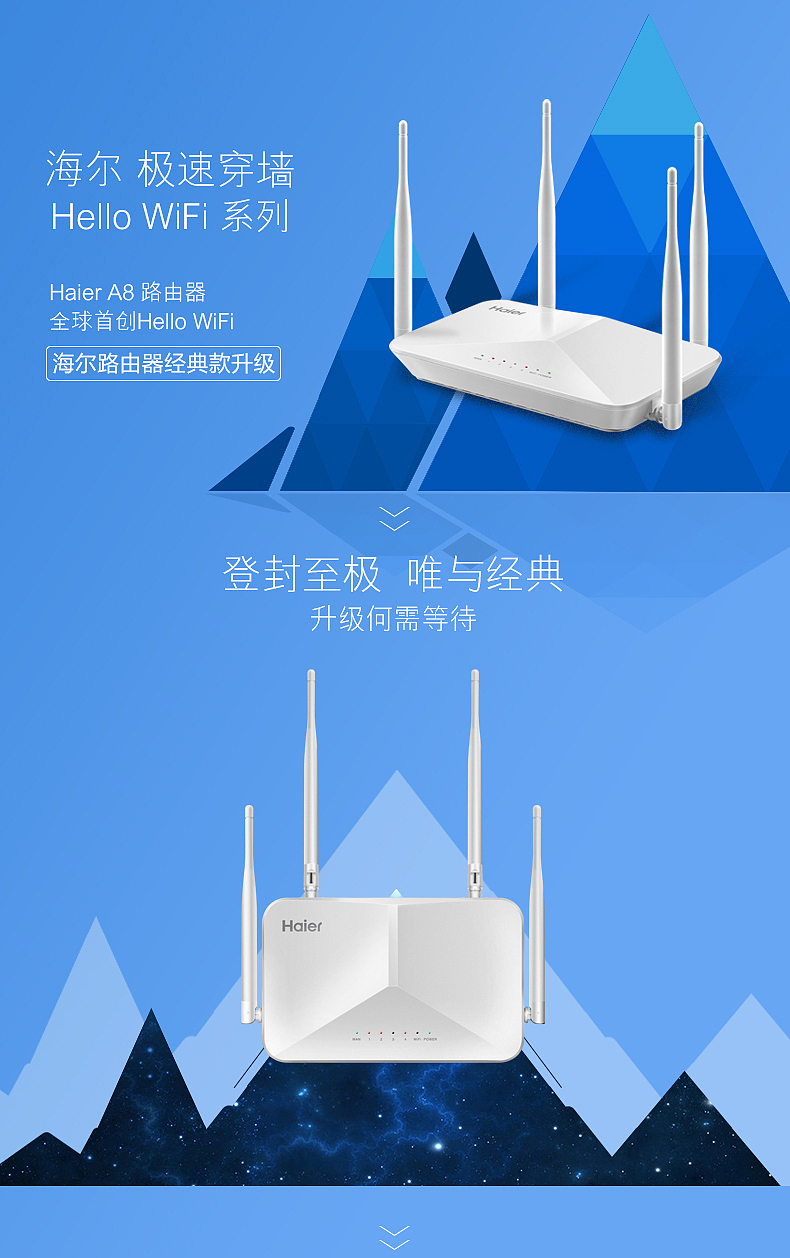 海尔路由器天猫详情（图ZMzQwNTYxMTY=） - 电商 - 站酷设计师hgsk原创素材 - 站酷ZCOOL