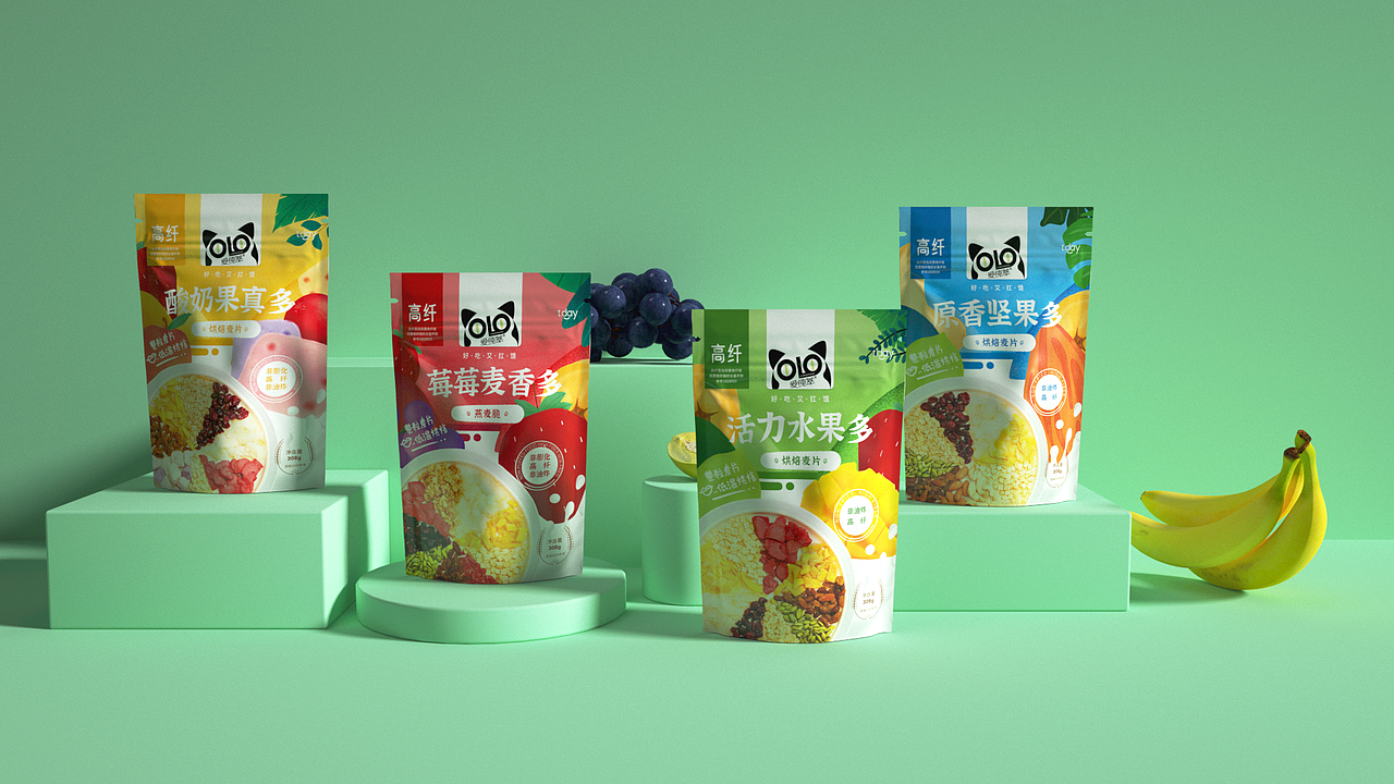 麦片包装设计