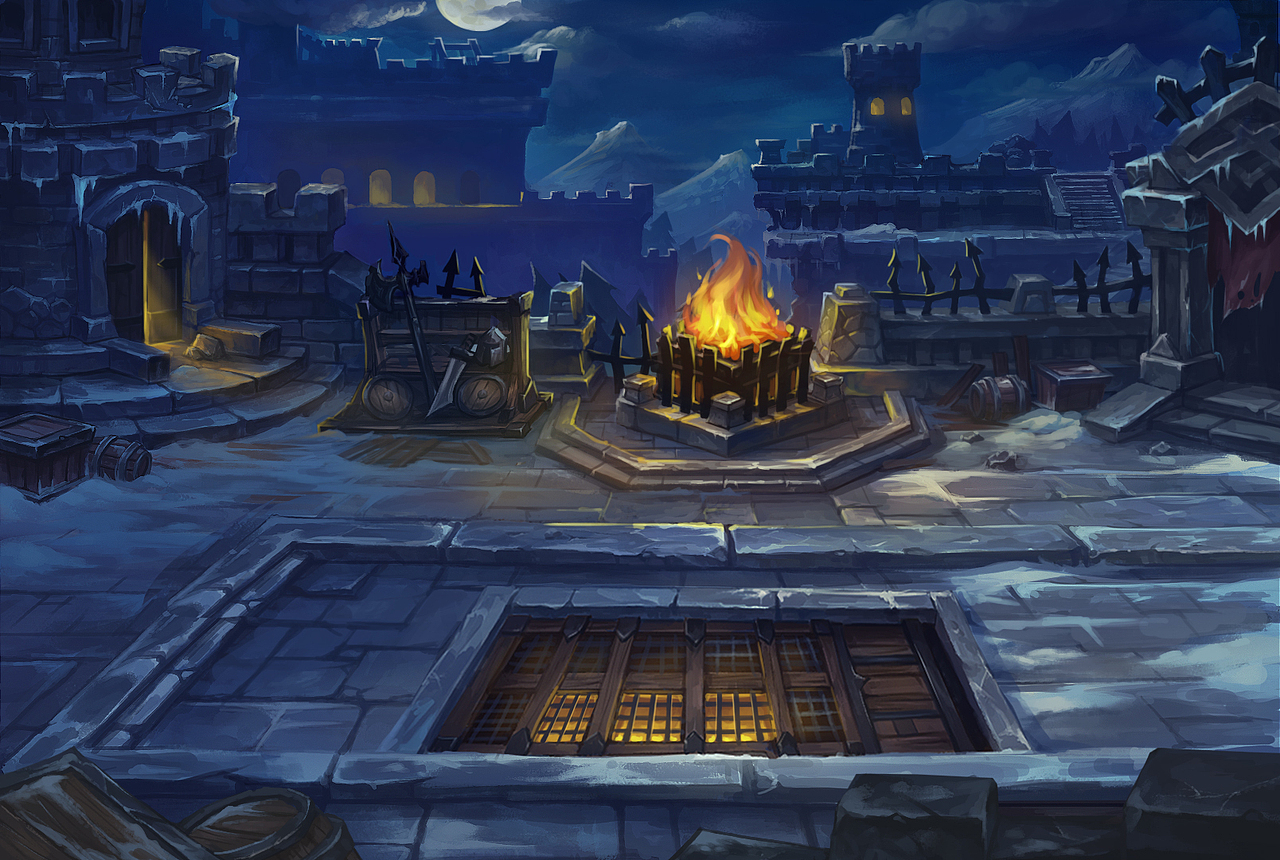 横版场景（图ZODc1MDM1MDg=） - 游戏原画 - 站酷设计师张力文先森原创素材 - 站酷ZCOOL