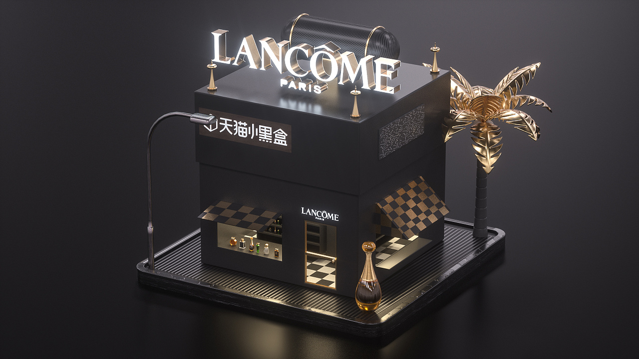 heybox天猫小黑盒c4d场景