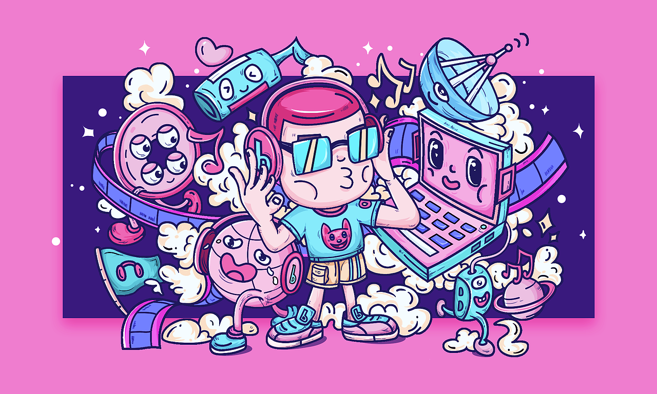 带上耳机后的世界