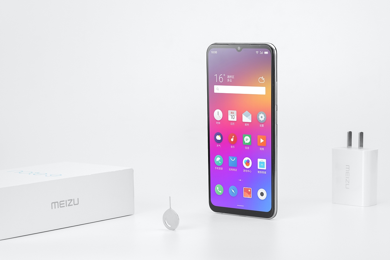 魅族手机note9 产品+模特手持照