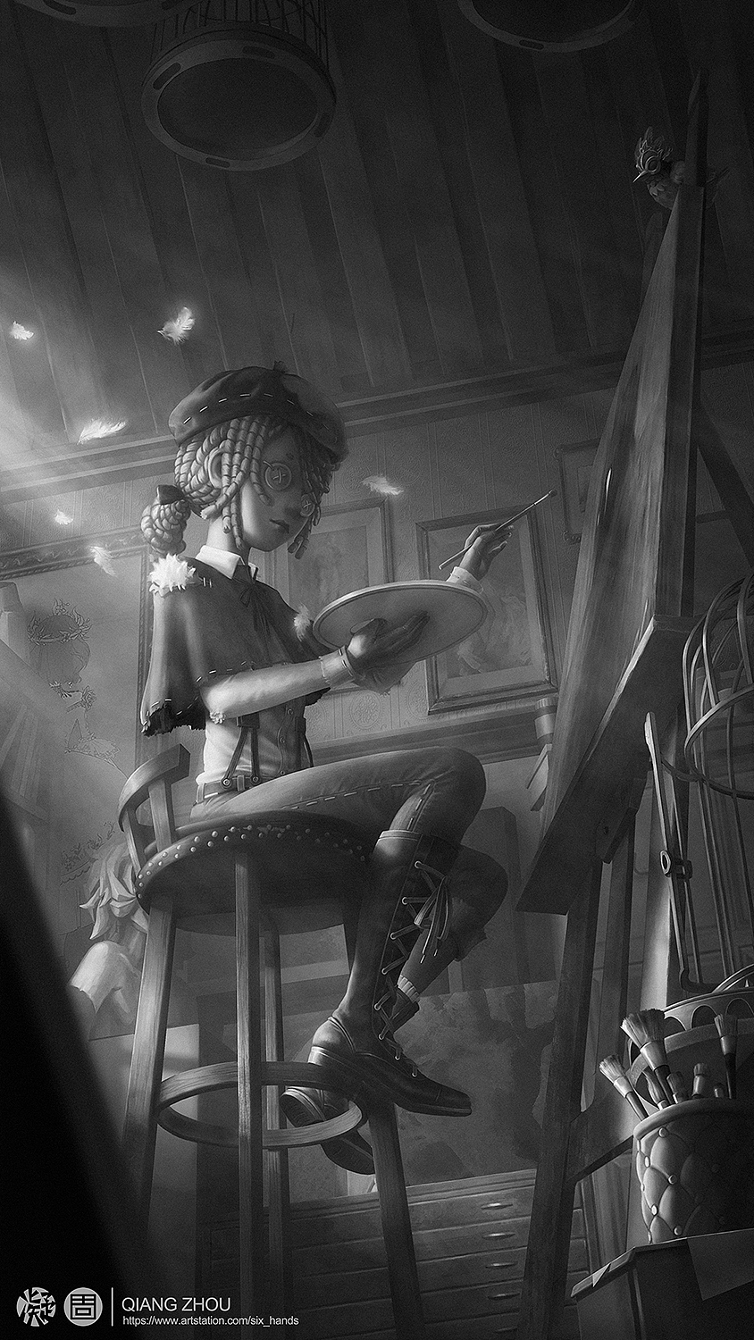 哦豁！画画的北北（图ZMjI5MjY2MjUy） - 商业插画 - 站酷设计师周不弱CAFA原创素材 - 站酷ZCOOL