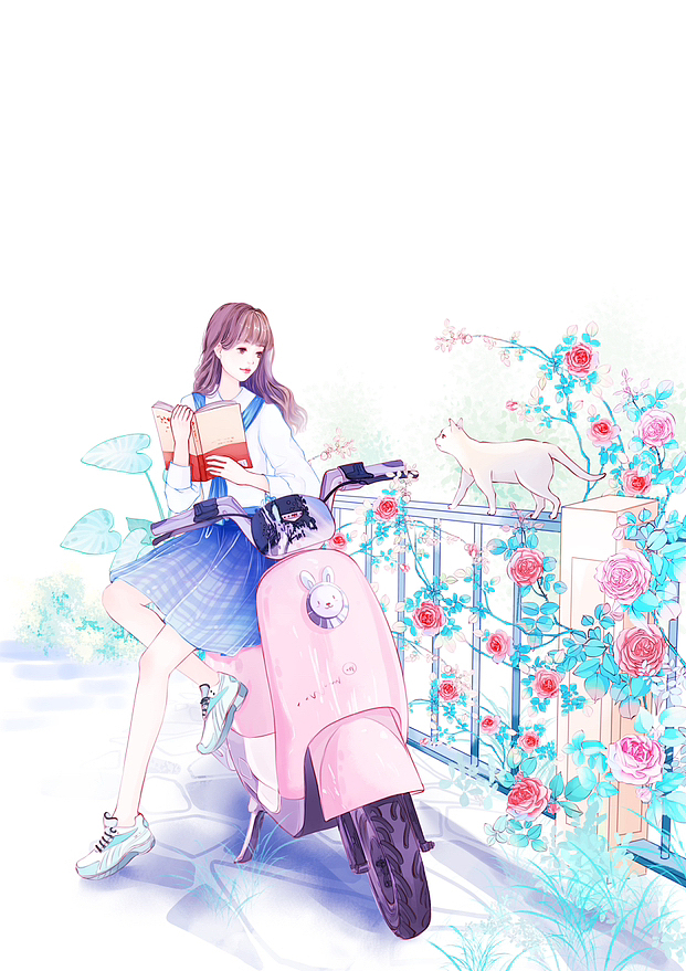 我画过的青春插画