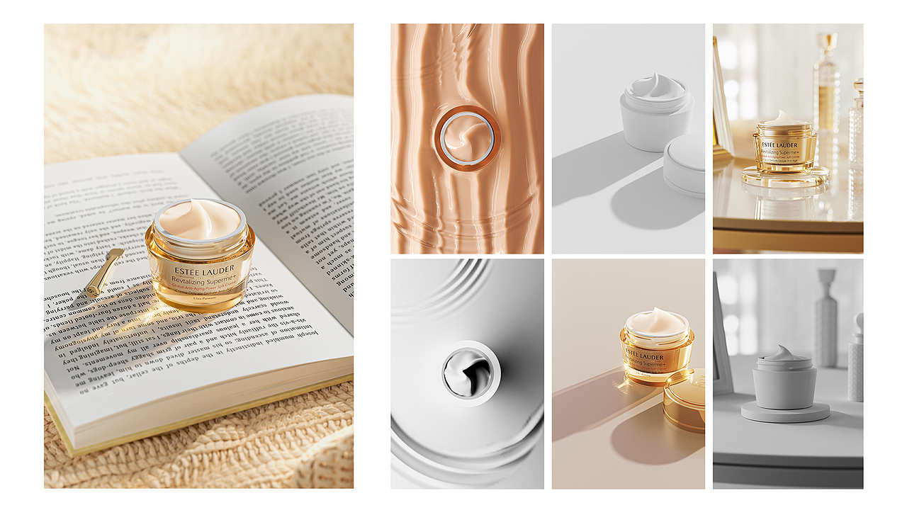 雅诗兰黛胶原液(产品渲染)（图ZMjY0MzM1MTI4） - 产品 - 站酷设计师阿泰ATAI动态视觉原创素材 - 站酷ZCOOL