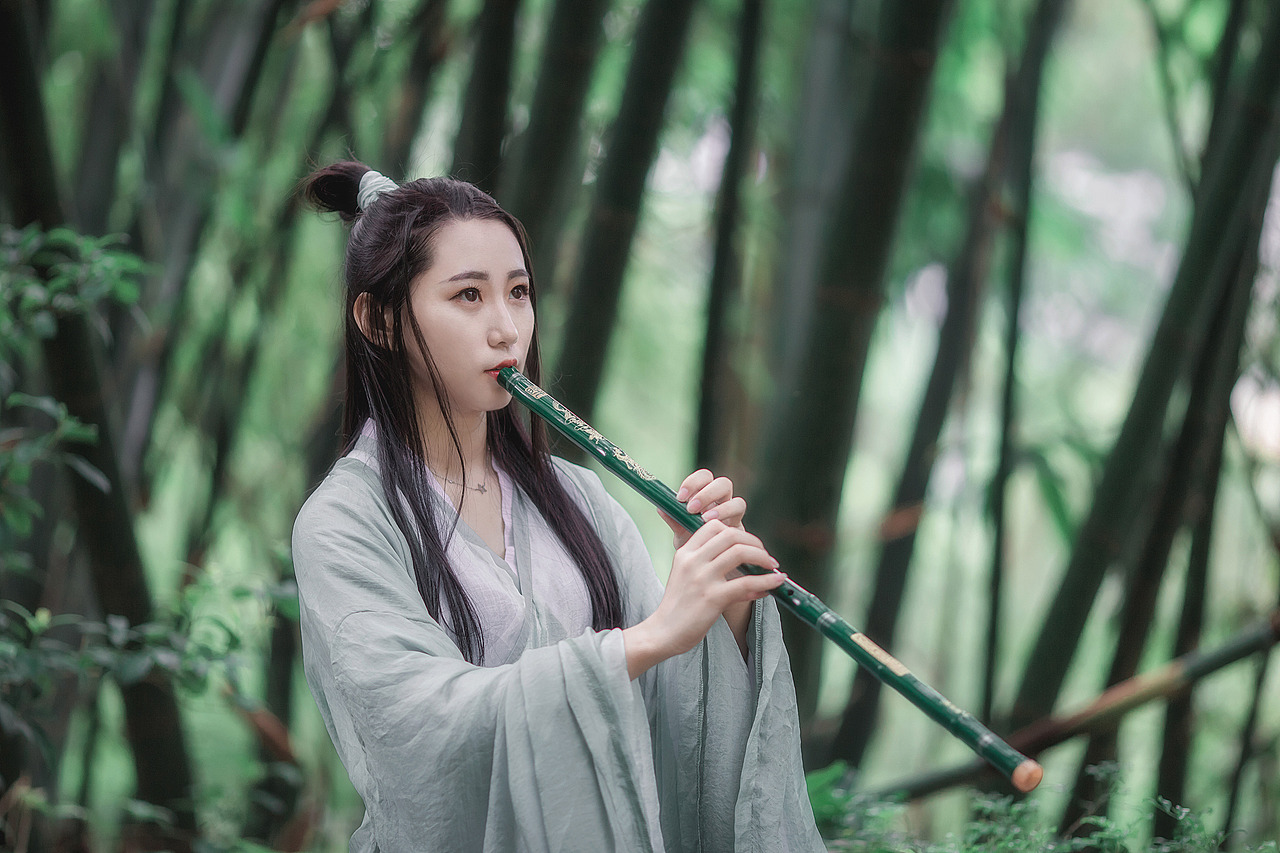 玉人何处教吹箫（图ZOTc4MjgzNDQ=） - 人像摄影 - 站酷设计师刘墨萼原创素材 - 站酷ZCOOL