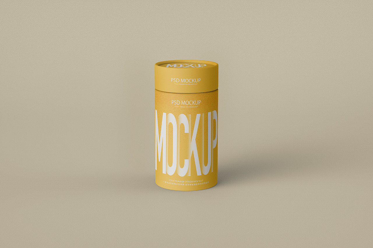 纸罐茶叶包装样机（图ZMjg2OTQ4MDM2） - 包装 - 站酷设计师遇见吾桐原创素材 - 站酷ZCOOL