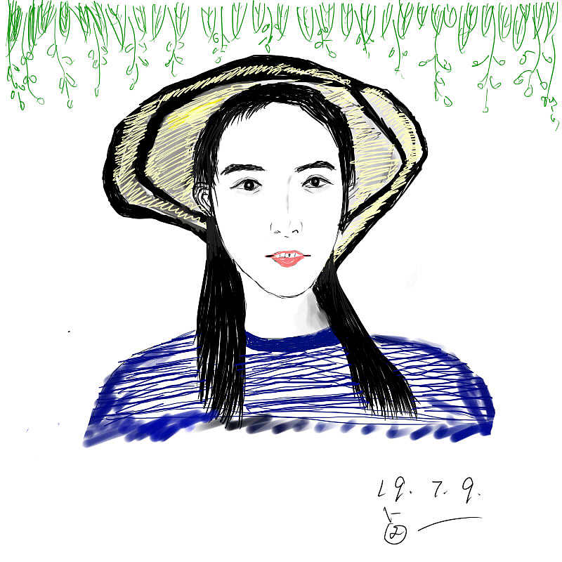 看着照片，永远都能画成另外一个人系列。渣手画人（图ZMTY2Mzc1ODcy） - 其他 - 站酷设计师小卤2077原创素材 - 站酷ZCOOL