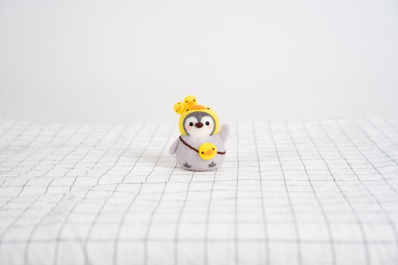 羊毛毡小企鹅系列