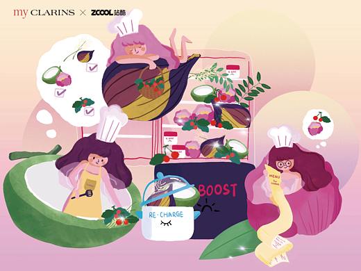 #my CLARINS 寻找天然好食肌# 娇韵诗的营养厨房