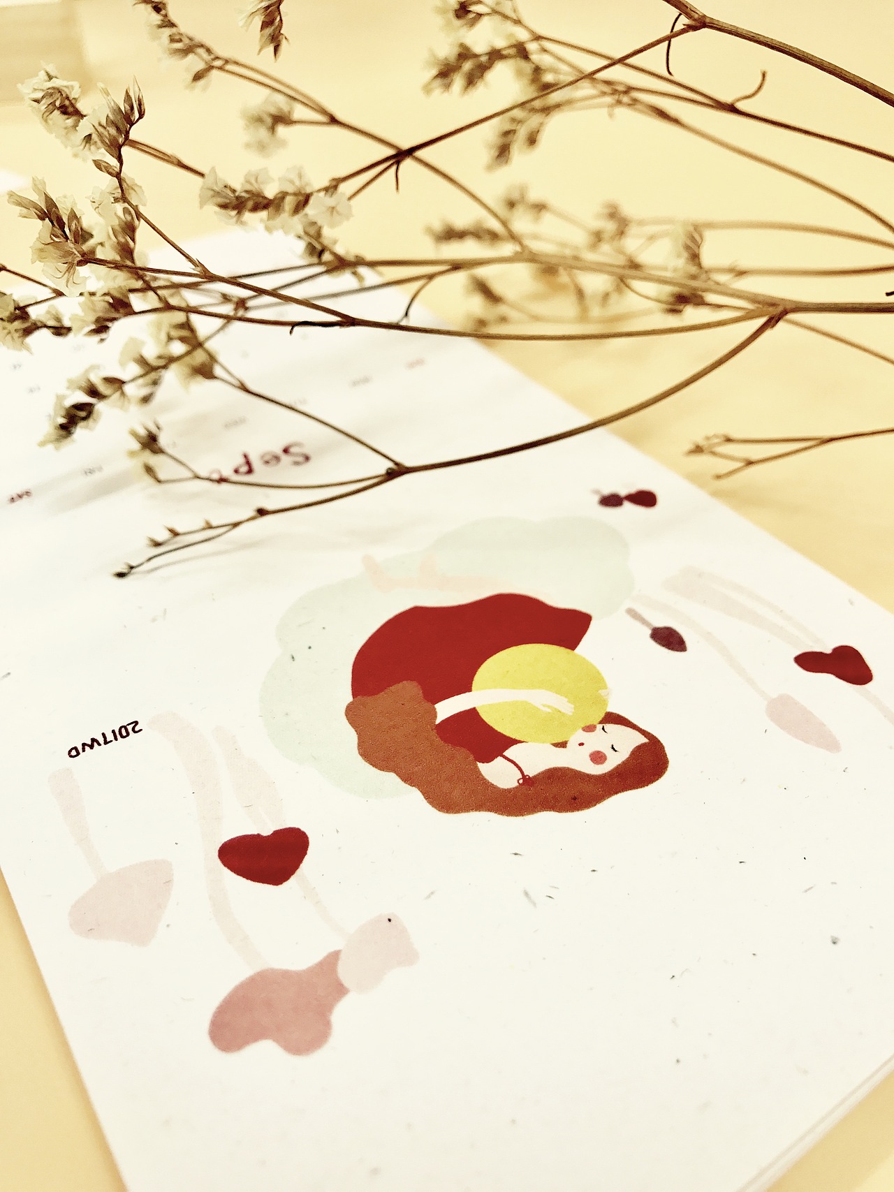 2018年插画日历(节日纪念版)